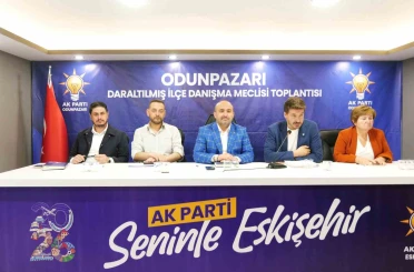 AK Parti Odunpazarı Daraltılmış İlçe Danışma Meclisi Toplantısı gerçekleştirildi 