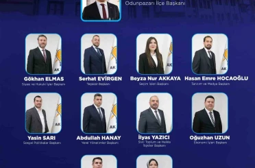 AK Parti Odunpazarı İlçe Yürütme Kurulu belli oldu 