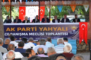 AK Parti Yahyalı İlçe Başkanı Sarıçiçek: "Bizler bu yola koltuk sevdasıyla değil, hizmet sevdasıyla çıktık" 