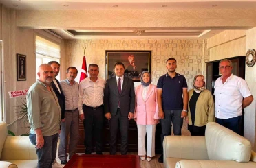 AK Parti’den Kaymakam Temel’e ’hayırlı olsun’ ziyareti 