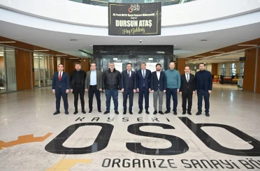 AK Partili Ataş, Kayseri OSB Yönetim Kurulu Toplantısı’na konuk oldu 