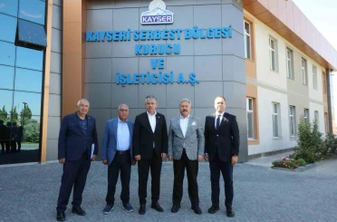 AK Partili Çopuroğlu’ndan Kayseri Serbest Bölge’ye ziyaret 