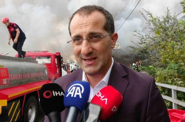 Akçaabat Belediye Başkanı Ekim: "Gece 2’den beri burada müdahale devam ediyor" 