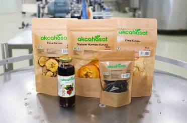 Akçaabat’ın meyve sebze fabrikasının ürünleri market raflarında yerini aldı 