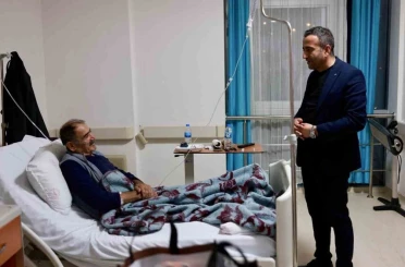 Akçadağ Belediye Başkanı Ulutaş’tan Hastane ziyareti 