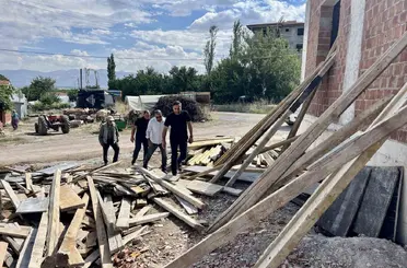 Akçadağ’da cami inşaatı devam ediyor
