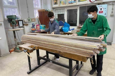 Akdağmadeni Meslek Lisesi hayırda yarışıyor 