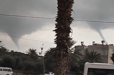 Akdeniz’de çifte hortum 