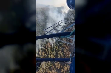 Akhisar’daki orman yangınının enerjisi düşürüldü 