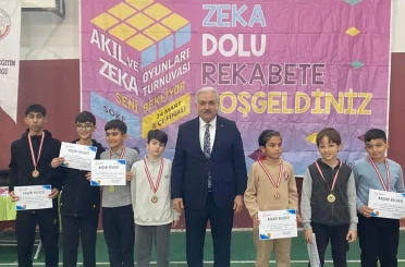 Akıl ve Zeka Oyunları İlçe Turnuvası Söke’de tamamlandı 