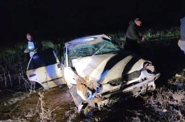 Aksaray’da kontrolden çıkan otomobil takla attı: 3 yaralı 