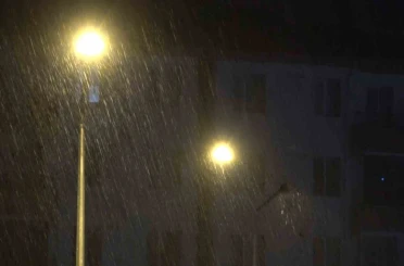 Aksaray’da şiddetli yağmur etkili oldu 