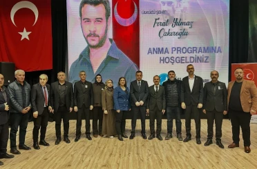 Akşehir’de Fırat Yılmaz Çakıroğlu için anma programı düzenlendi 