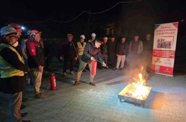 Akşehir’de MAK projesi kapsamında afet bilinci eğitimleri sürüyor 