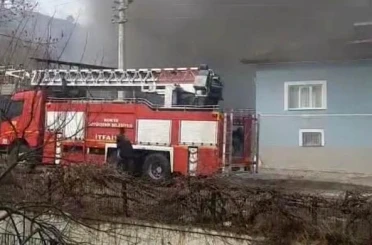 Akşehir’de müstakil evde yangın: 1 yaralı 
