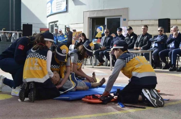 Aksu’da öğrenciler ‘Sağlık Elçisi’ belgelerini aldı 