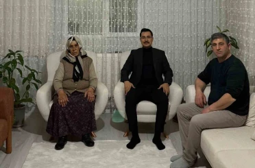 Akyaka Kaymakamı İsmail Demirtaş şehit ailesi ile iftar sofrasında buluştu 