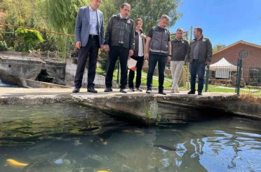 Alabalık yetiştiriciliğinde üretim süreçleri incelendi 