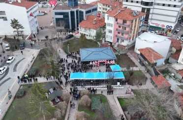 Alaca’da Şehit Halil İbrahim Aygül’ün adının yaşatılacağı tesis dualarla açıldı 