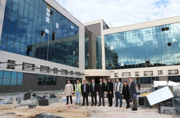 Alaçam-Yakakent Devlet Hastanesi’nde sona doğru 