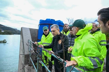 Alanya Dim Barajının kotu dün itibariyle 168,91 metreye ulaştı 