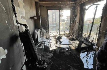 Alanya’da korkutan yangın 