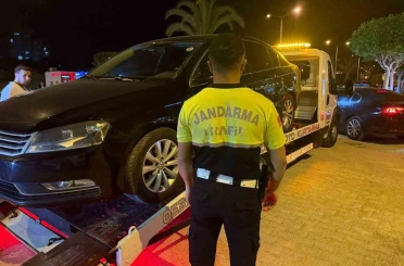 Alanya’da korsan taşımacılık yapan 8 araca 835 bin TL ceza