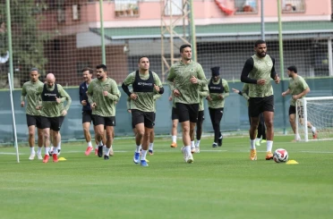 Alanyaspor, Gaziantep FK maçı hazırlıklarına başladı 