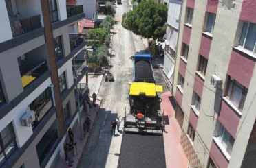 Alaşehir’de 3 bin tonluk asfalt hamlesi 