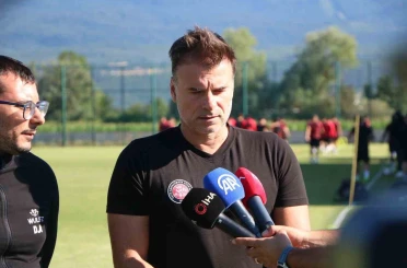 Aleksandar Stanojevic: "Tek hedefimiz var, üst lige çıkmak" 