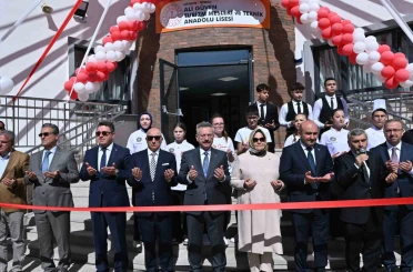 Ali Güven Turizm Mesleki ve Anadolu Lisesi açıldı 
