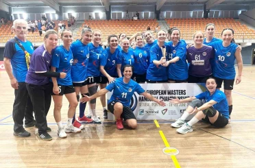 Aliağa Veteran Hentbol Takımı, Avrupa 4.’sü oldu 