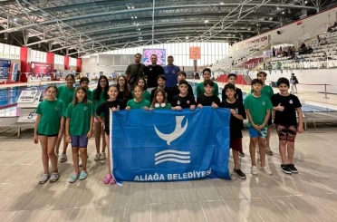 Aliağalı yüzücülerden Samsun’da önemli başarı 