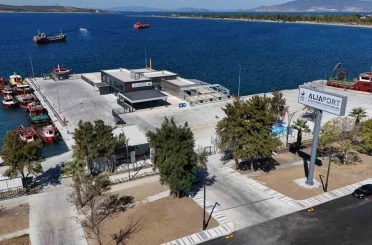Aliağa’yı Ege adaları ile birbirine bağlayacak olan Aliaport Deniz Yolcu İskelesi hizmete hazır 