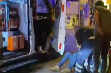 Alkollü şahıs caddeyi karıştırdı