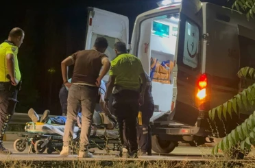 Alkollü sürücünün kullandığı otomobil şarampole uçtu: 2 yaralı 