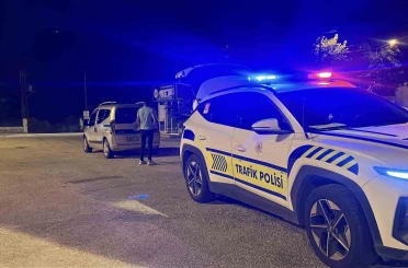 Alkollü yakalanan sürücü ’alkollü değilim’ diyerek kendini savundu 