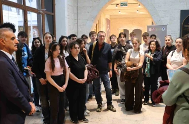 Alman öğrenciler ahilik kültürünü Kırşehir’de tanıdı 