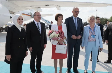 Almanya Şansölyesi Merz ve Danimarka Başbakanı Frederiksen Ankara’da 