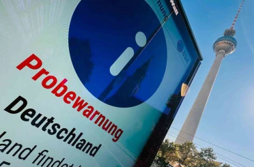 Almanya’da acil durum tatbikatı: Uyarı sirenleri çaldı, cep telefonlarına mesaj gönderildi 