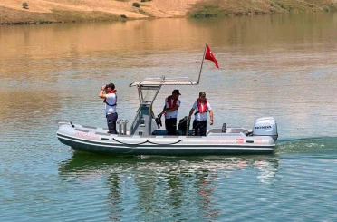 Alparslan-2 Barajı’nda güvenlik ve kaçak avcılık denetimi 