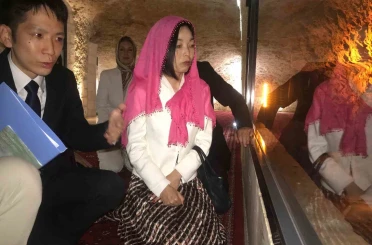 Altes Prensesi Akiko Mikasa, Balıklıgöl’ü ziyaret etti 