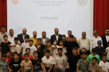 Altınözü’nde Mevlid-i Nebi programı düzenlendi
