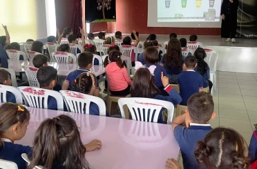 Altıntaş Zafer İlkokulu’nda çevre ve iklim bilinci eğitimi 