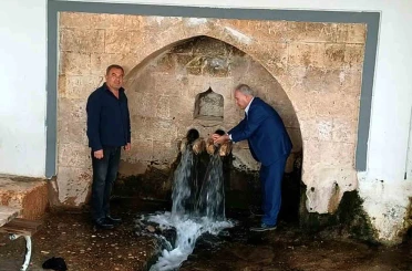 Altun: "Araban’daki tarihi çeşmelerimiz yok olmadan kurtarılmayı bekliyor" 