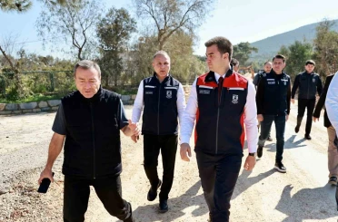 Altyapı yatırımları yerinde incelendi 