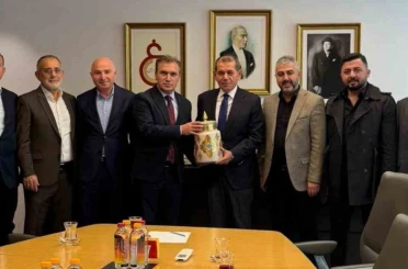 Alucra Kalkınma ve Eğitim Vakfı’ndan, Dursun Özbek’e ziyaret 