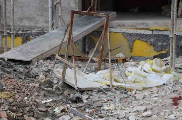 Amasya’da inşaattan düşen işçi hayatını kaybetti 