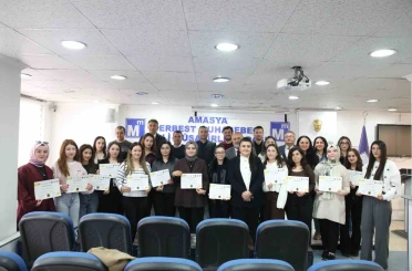 Amasya’da kadınlara yönelik dijital muhasebe eğitimi tamamlandı 