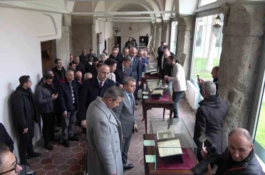 "Amasya’dan İstanbul’a Şeyh Hamdullah Yazma Eser Sergisi" açıldı 